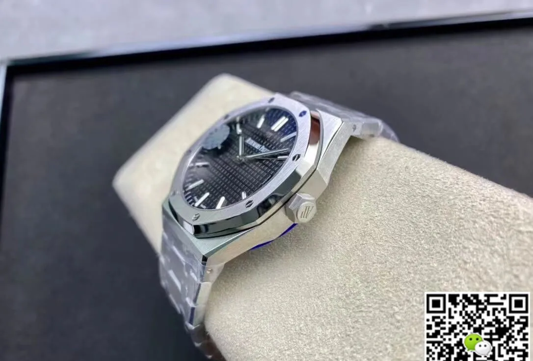 Audemars Piguet Royal Oak 15500ST.OO.1220ST.03 ZF Factory 1:1 Best Edition Replica Watch V2 Black Dial